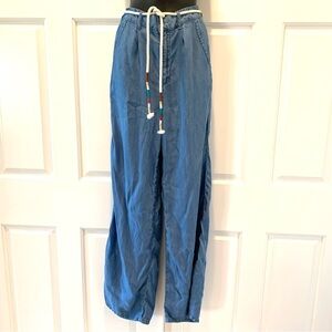 Harper Heritage wide leg lyocell pants , size medium